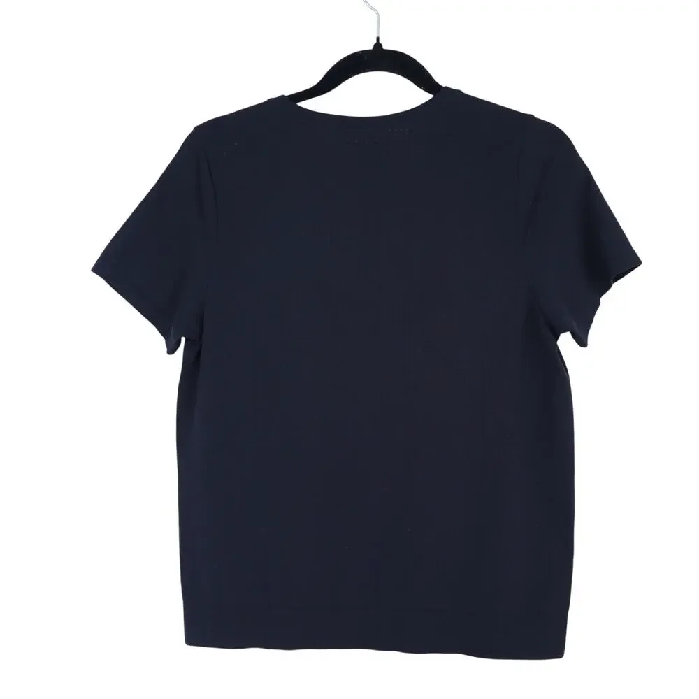 Lululemon Breeze By Short Sleeve Black Crew Neck Running Active Women's 4